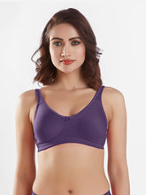 Load image into Gallery viewer, Sonari Non-Padded Wirefree Cotton Polyester Medium Coverage Moulded Comfort Bra with Adjustable Straps – YARIS
