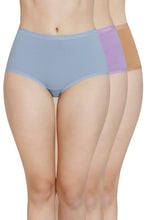 Load image into Gallery viewer, Amante Solid High Rise Full Brief (Pack of 3) 53001
