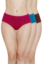 Load image into Gallery viewer, Amante Inner Elastic Waistband Hipster Panty (Pack of 3) 43005
