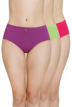 Load image into Gallery viewer, Amante Inner Elastic Waistband Hipster Panty (Pack of 3) 43005
