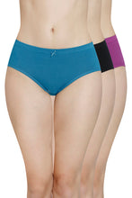 Load image into Gallery viewer, Amante Inner Elastic Waistband Hipster Panty (Pack of 3) 43005
