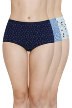 Load image into Gallery viewer, Amante Printed High Rise Full Brief (Pack of 3) 53101
