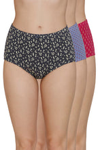 Load image into Gallery viewer, Amante Inner Elastic Print High Rise Full Brief Panties (Pack of 3) 53105
