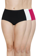 Load image into Gallery viewer, Amante Solid High Rise Full Brief (Pack of 3) 53001

