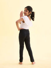 Load image into Gallery viewer, Go Colors Black Cotton Poly Stretch Super Stretch Jeggings
