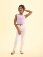 Load image into Gallery viewer, Go Colors White Cotton Poly Stretch Super Stretch Jeggings

