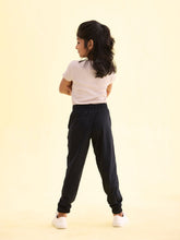 Load image into Gallery viewer, Go Colors Black Cotton Joggers
