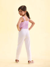 Load image into Gallery viewer, Go Colors White Cotton Stretch  Ankle Length Leggings

