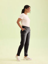 Load image into Gallery viewer, Go Colors Black Fleece Ultra Warm Kurti Pant
