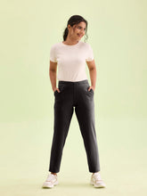 Load image into Gallery viewer, Go Colors Black Fleece Ultra Warm Kurti Pant
