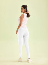 Load image into Gallery viewer, Go Colors White Cotton Polyester Warm Super Stretch Jeggings
