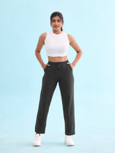 Load image into Gallery viewer, Go Colors Antra Melanges Cotton Stretch Track Pant
