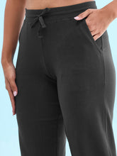 Load image into Gallery viewer, Go Colors Antra Melanges Cotton Stretch Track Pant
