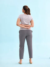 Load image into Gallery viewer, Go Colors Black Woven Viscose Printed Lounge Pants
