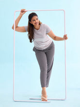 Load image into Gallery viewer, Go Colors Black Woven Viscose Printed Lounge Pants
