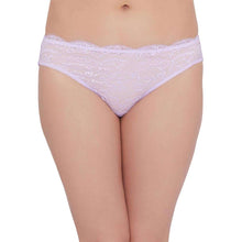 Load image into Gallery viewer, Wacoal Essential Lace Low Waist Low Coverage Bridal Wear Lace Bikini Panty - Lavender I43364
