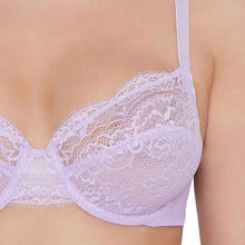 Load image into Gallery viewer, Wacoal Essential Lace Non Padded Wired Full Cup Bridal Wear Lace Bra Full Support Bra - Lavender I51364
