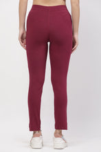 Load image into Gallery viewer, On&amp;On Straight Pant Wine
