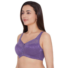 Load image into Gallery viewer, Wacoal Classic Non Padded Non Wired Full Coverage Plus Size Everyday Comfort Bra - Purple IABM01
