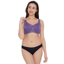 Load image into Gallery viewer, Wacoal Classic Non Padded Non Wired Full Coverage Plus Size Everyday Comfort Bra - Purple IABM01
