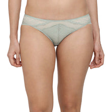 Load image into Gallery viewer, Wacoal Emma Lace Low Waist Medium Coverage Bridal Wear Lace Bikini Panty - Green IAP317

