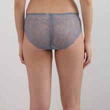 Load image into Gallery viewer, Wacoal Emma Lace Low Waist Medium Coverage Bridal Wear Lace Bikini Panty-Grey IAP317
