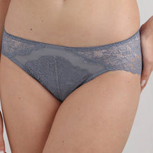 Load image into Gallery viewer, Wacoal Emma Lace Low Waist Medium Coverage Bridal Wear Lace Bikini Panty-Grey IAP317
