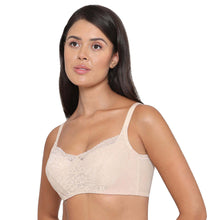 Load image into Gallery viewer, Wacoal Moselle Padded Wired Full Cup Bridal Wear Full coverage Lace Bra - Beige IB4223
