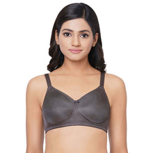 Load image into Gallery viewer, Wacoal Pixie Non Padded Non Wired Full Cup Everyday Wear Plus Size Full Support Minimizer Bra - Dark Grey IB5181
