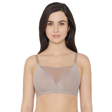Load image into Gallery viewer, Wacoal Lively Padded Non-Wired Full Cup Everyday Wear Full coverage T-Shirt Bra - Grey IB5199
