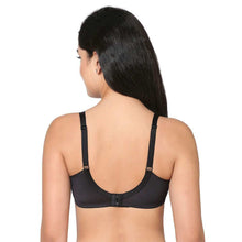 Load image into Gallery viewer, Wacoal Contour Padded Wired 3/4th Cup Full Coverage Mesh Fashion Bra - Black IB5246R
