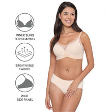 Load image into Gallery viewer, Wacoal Franca Padded Non-wired Full Cup Everyday Wear Full coverage T-Shirt Bra - Beige IB5448
