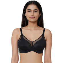 Load image into Gallery viewer, Wacoal Franca Padded Non-wired Full Cup Everyday Wear Full coverage T-Shirt Bra - Black IB5448
