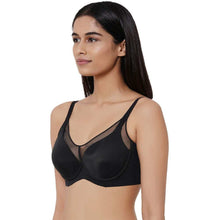 Load image into Gallery viewer, Wacoal Franca Padded Non-wired Full Cup Everyday Wear Full coverage T-Shirt Bra - Black IB5448
