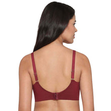 Load image into Gallery viewer, Wacoal Franca Padded Non-wired Full Cup Everyday Wear Full coverage T-Shirt Bra - Maroon IB5448

