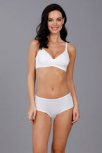 Load image into Gallery viewer, Amante Fresh Aloe Finish Cotton Non-Padded Non-Wired Bra - White 10420
