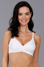 Load image into Gallery viewer, Amante Fresh Aloe Finish Cotton Non-Padded Non-Wired Bra - White 10420
