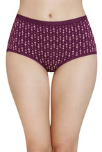 Load image into Gallery viewer, Amante Printed High Rise Full Brief (Pack of 3) 53101
