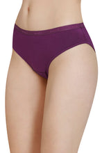 Load image into Gallery viewer, Amante Solid Mid Rise Modal Bikini Panty 83101
