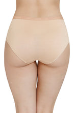 Load image into Gallery viewer, Amante Solid Mid Rise Modal Hipster Panty - Sandalwood 83201
