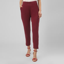 Load image into Gallery viewer, On&amp;On Straight Pant Wine

