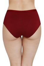 Load image into Gallery viewer, Amante Solid Mid Rise Modal Hipster Panty - Henna 83201
