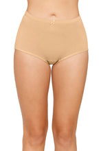 Load image into Gallery viewer, Amante Inner Elastic Solid Mid Rise Full Briefs (Pack of 3) 53005
