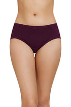 Load image into Gallery viewer, Amante Inner Elastic Solid Mid Rise Hipster Panty (Pack of 3) 43005
