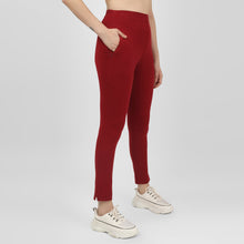 Load image into Gallery viewer, On&amp;On Straight Pant Maroon
