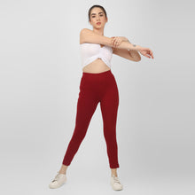 Load image into Gallery viewer, On&amp;On Straight Pant Maroon
