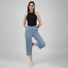 Load image into Gallery viewer, On&amp;On Denim Flare Pants
