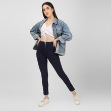 Load image into Gallery viewer, On&amp;On Straight Pant Navy Blue
