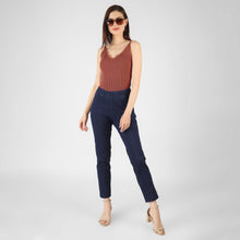Load image into Gallery viewer, On&amp;On Denim Stripe Pants
