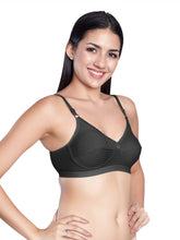 Load image into Gallery viewer, Sonari Non Padded Super Soft Cotton Regular Bra with Medium Coverage, Wire Free, Adjustable Straps - IMPRESS
